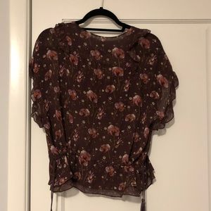 Ulla Johnson silk Leif boho top